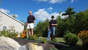 Charlie and Les Guitarists Highland Green Best place to retire in Maine